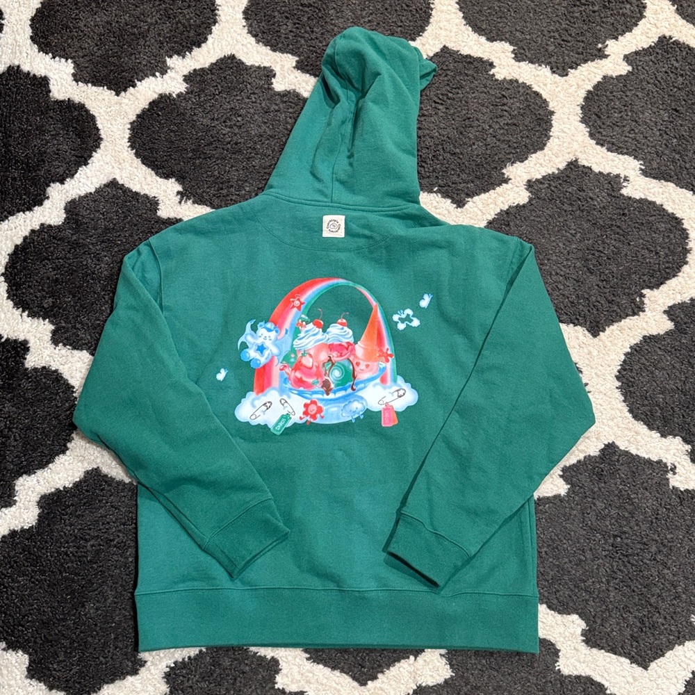Auth Coachtopia ⭐️NWT ⭐️Green Hoodie with Logo on back - Picture 4 of 6